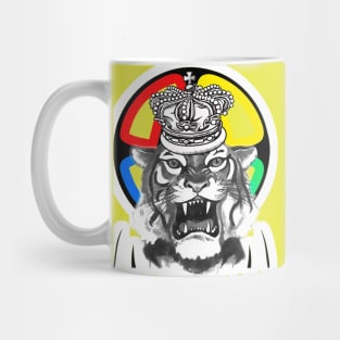 crowned tiger Mug